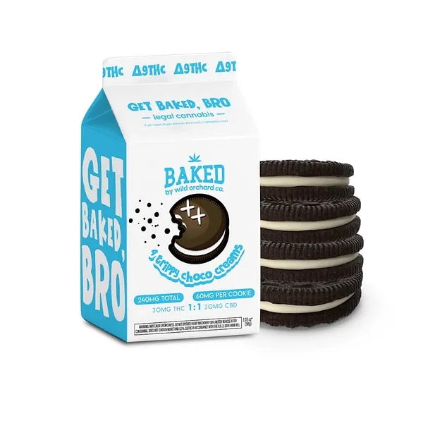 Baked Trippy Choco Creams - 4 Pack